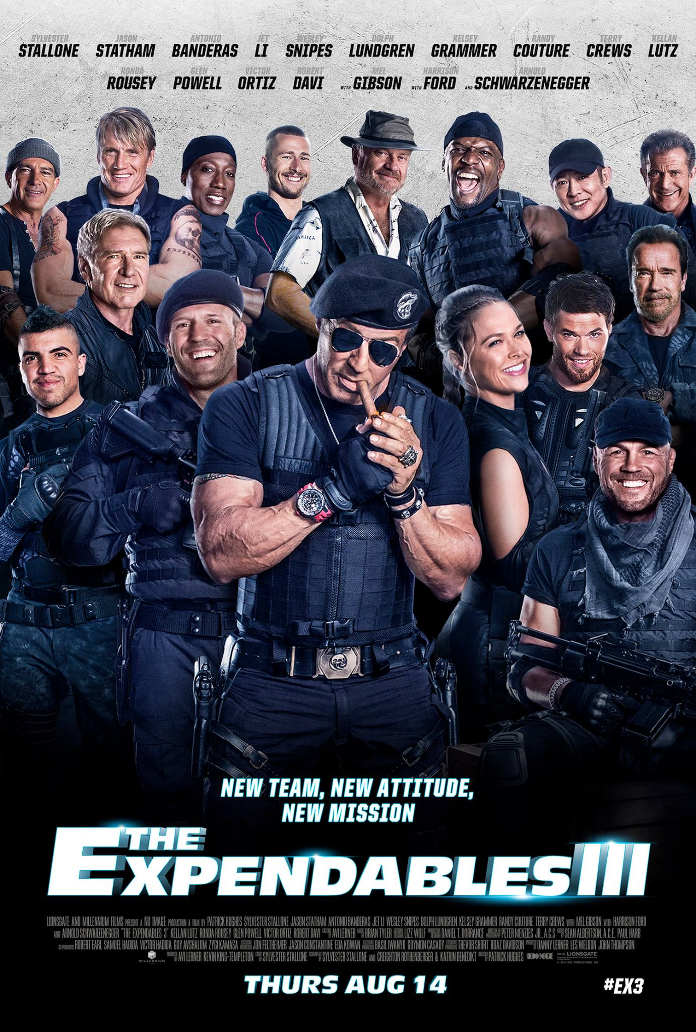 The Expendables 3 (2014) ταινιες online seires xrysoi greek subs